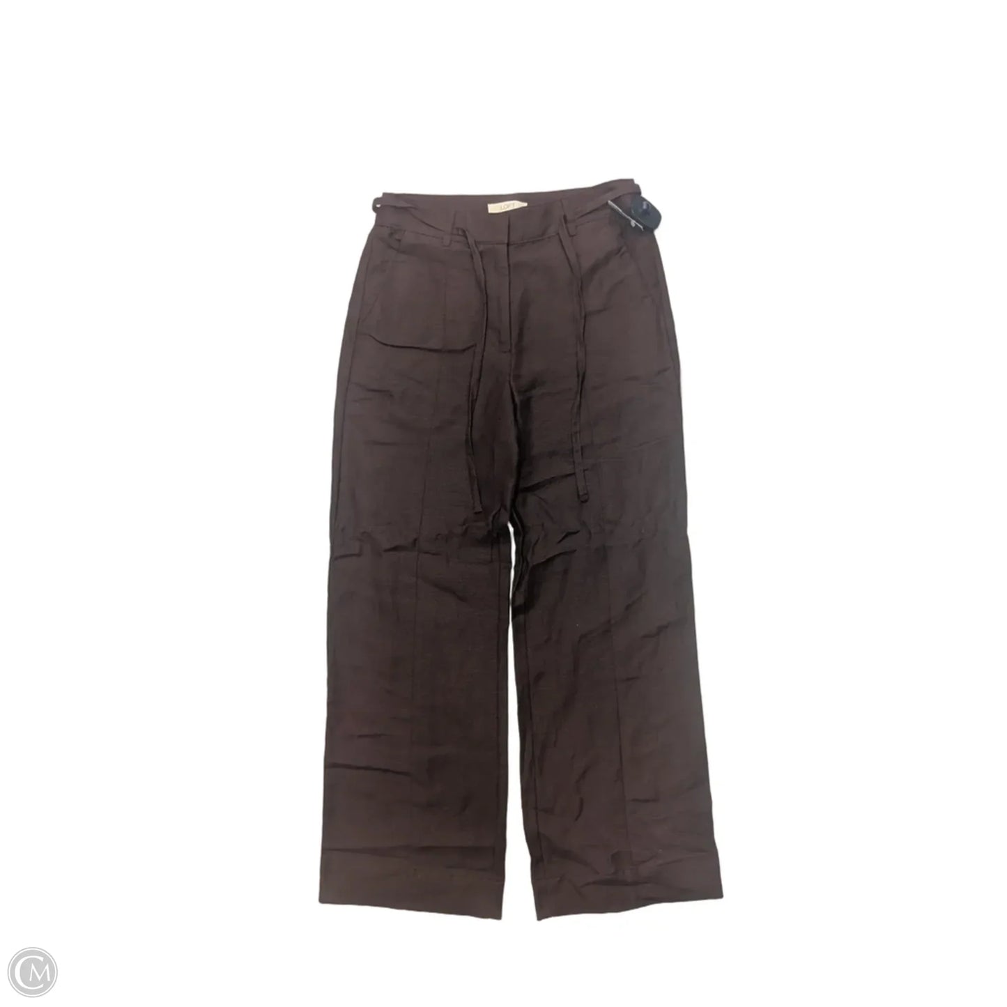 Pants Linen By Loft In Brown, Size: 0