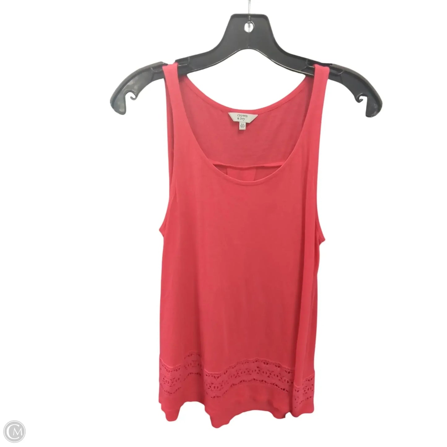 Top Sleeveless By Crown And Ivy In Pink, Size: Xs
