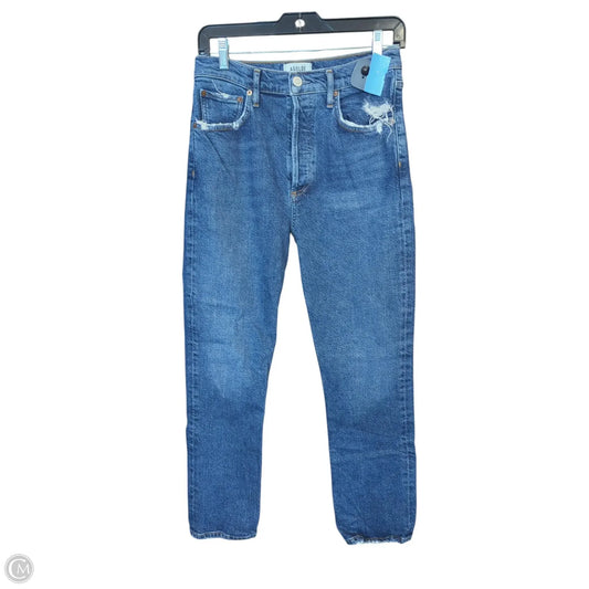 Jeans Designer By Agolde In Blue Denim, Size: 6