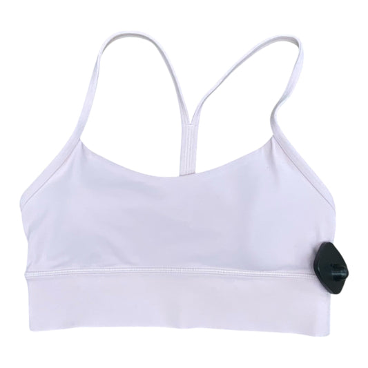 Athletic Bra By Lululemon In Pastel Pink, Size:6