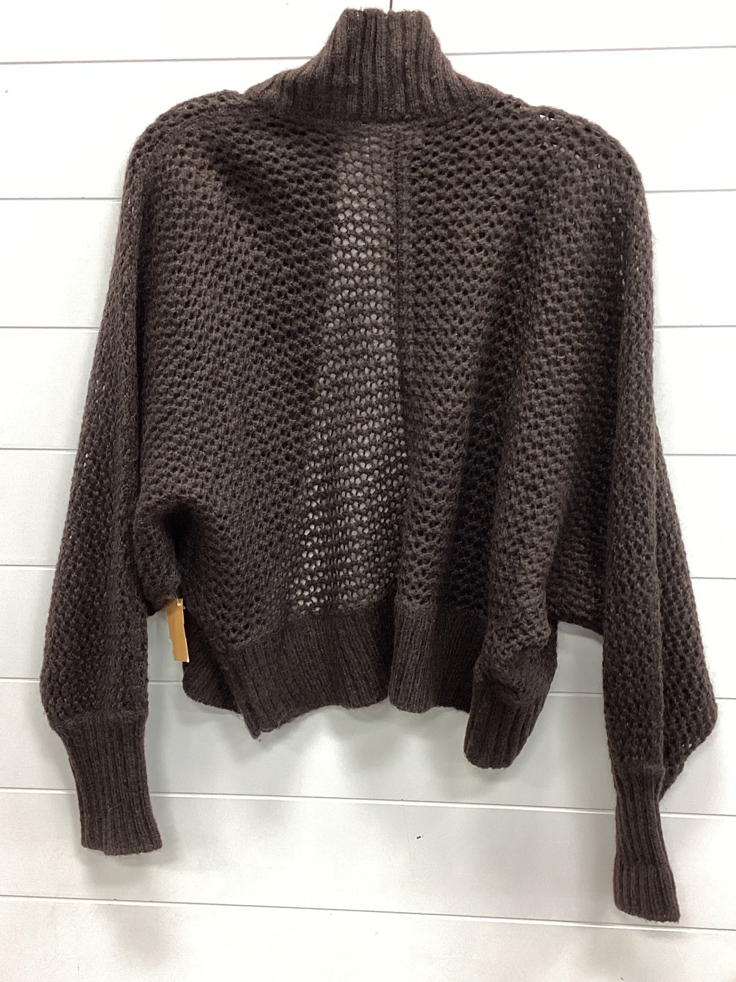 Sweater Cardigan By Loft In Brown, Size:M
