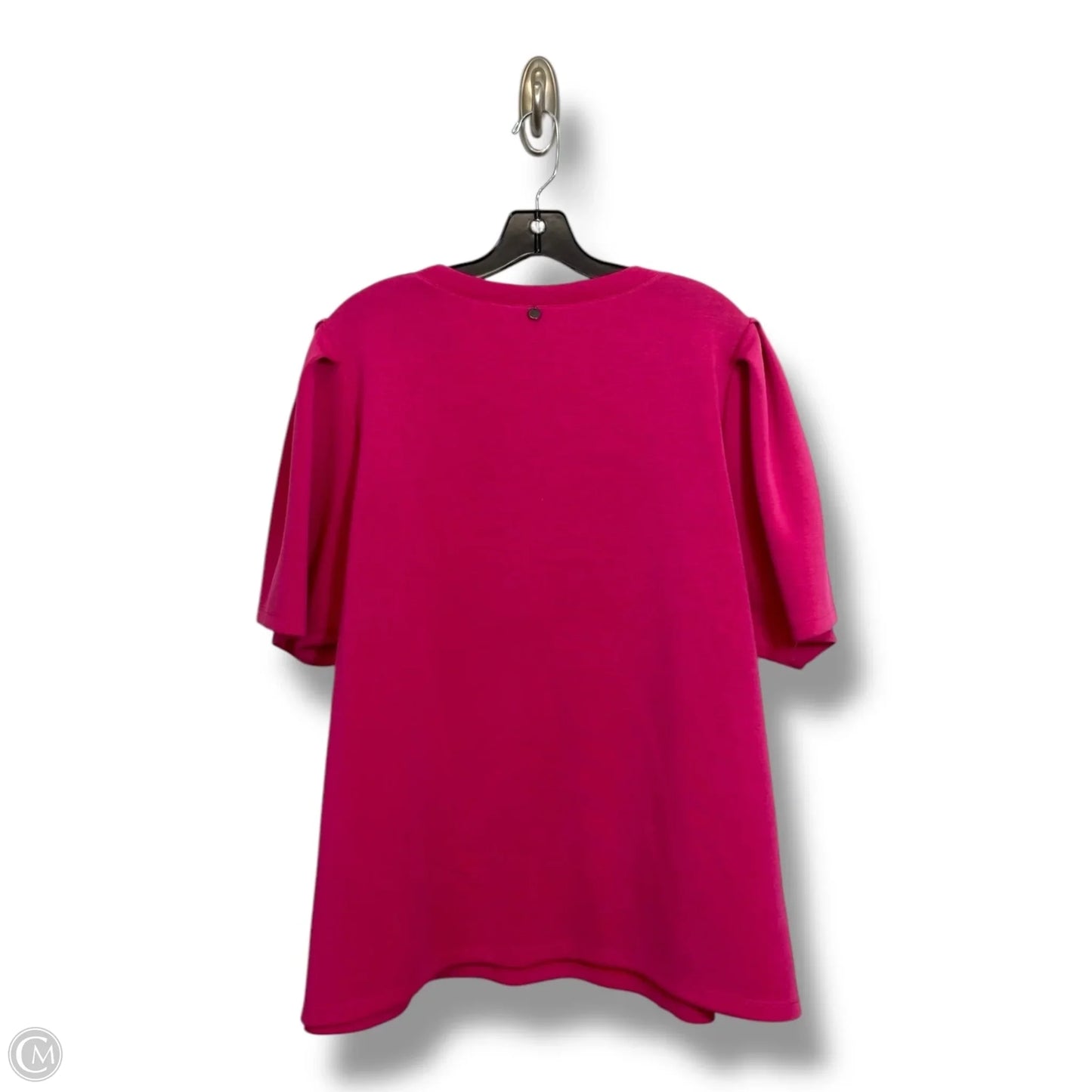 Top Short Sleeve By Cable And Gauge In Pink, Size: 3x