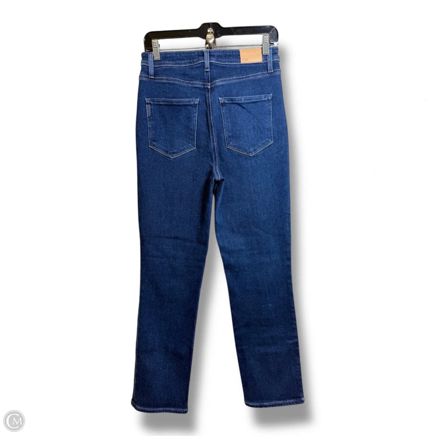 Jeans high rise Boot Cut By Paige In Blue Denim, Size: 6