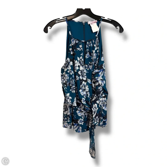 Top Sleeveless By Parker In Teal, Size: S