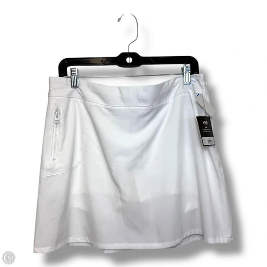 Skort By Fila In White, Size: L