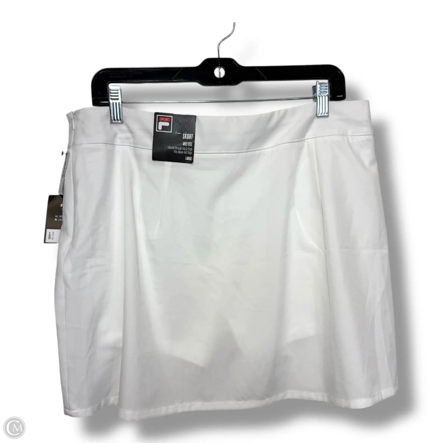 Skort By Fila In White, Size: L