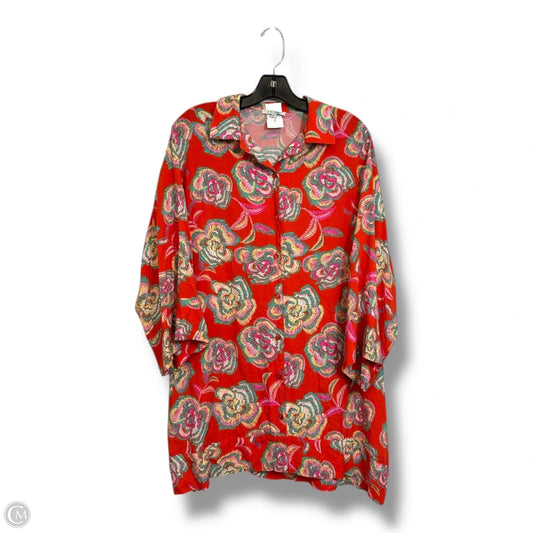Dress Casual Short By Z Supply In Floral Print, Size: S