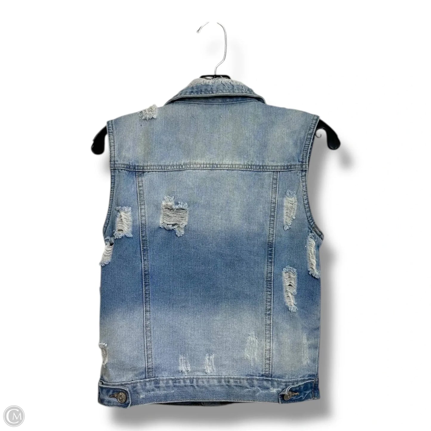 Vest Other By Madden Girl In Blue Denim, Size: Xs