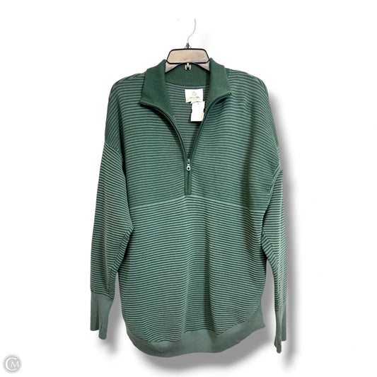 Top Long Sleeve Basic By Aerie In Green, Size: L