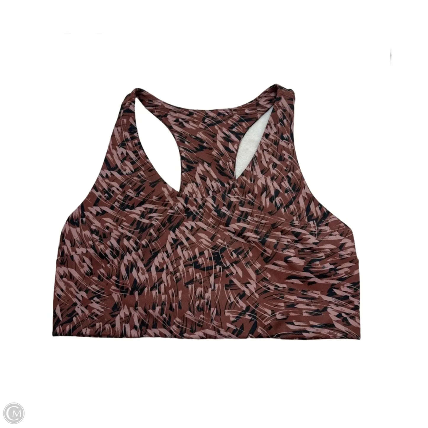 Athletic Bra By Zella In Brown, Size: L