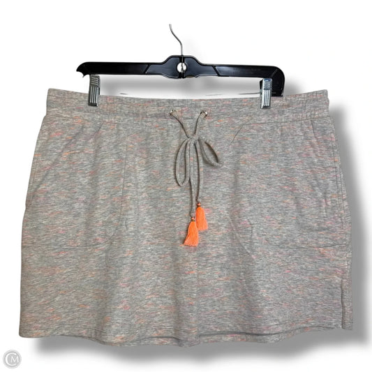 Skirt Designer By Lilly Pulitzer In Grey, Size: Xl