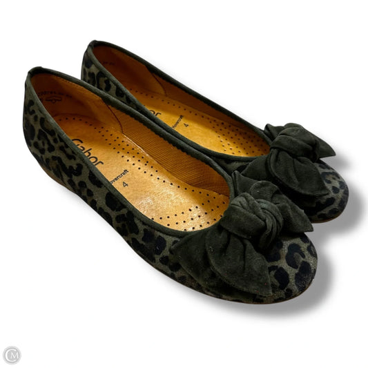 Shoes Flats By GABOR In Animal Print, Size: 7