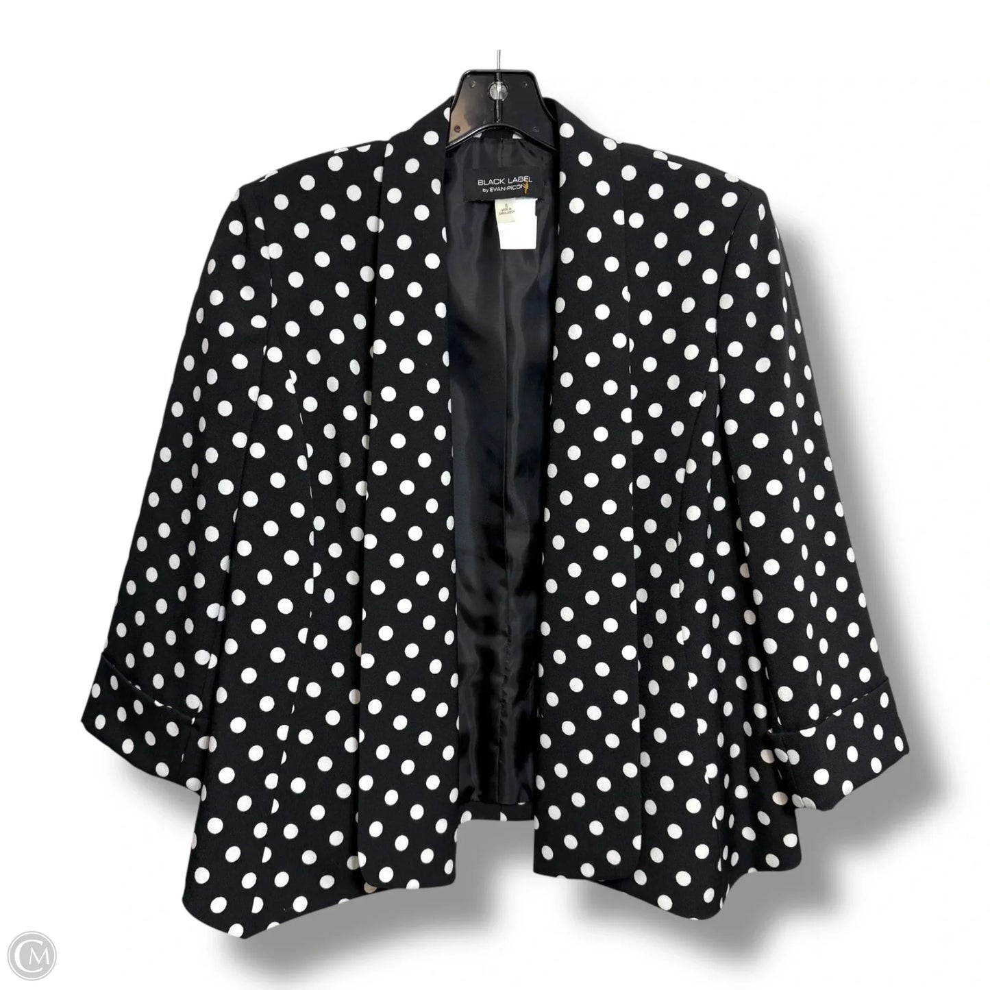 Blazer By Evan-picone In Polkadot Pattern, Size: 8