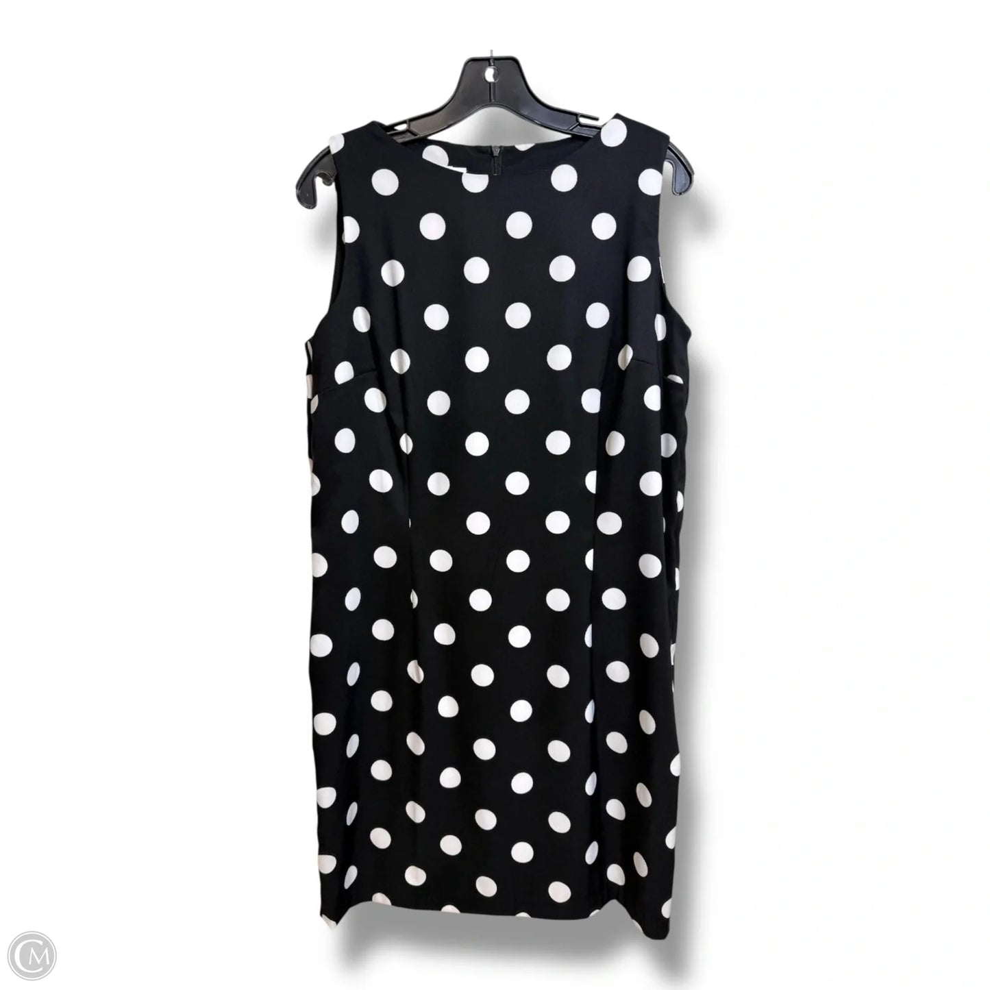 Dress Casual Short By Alyx In Polkadot Pattern, Size: 18