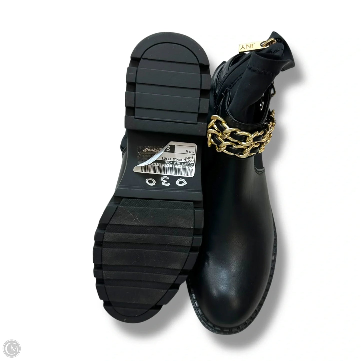 Boots Ankle Flats By Jones New York In Black, Size: 8