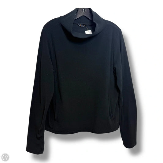 Top Long Sleeve Basic By Eddie Bauer In Black, Size: M