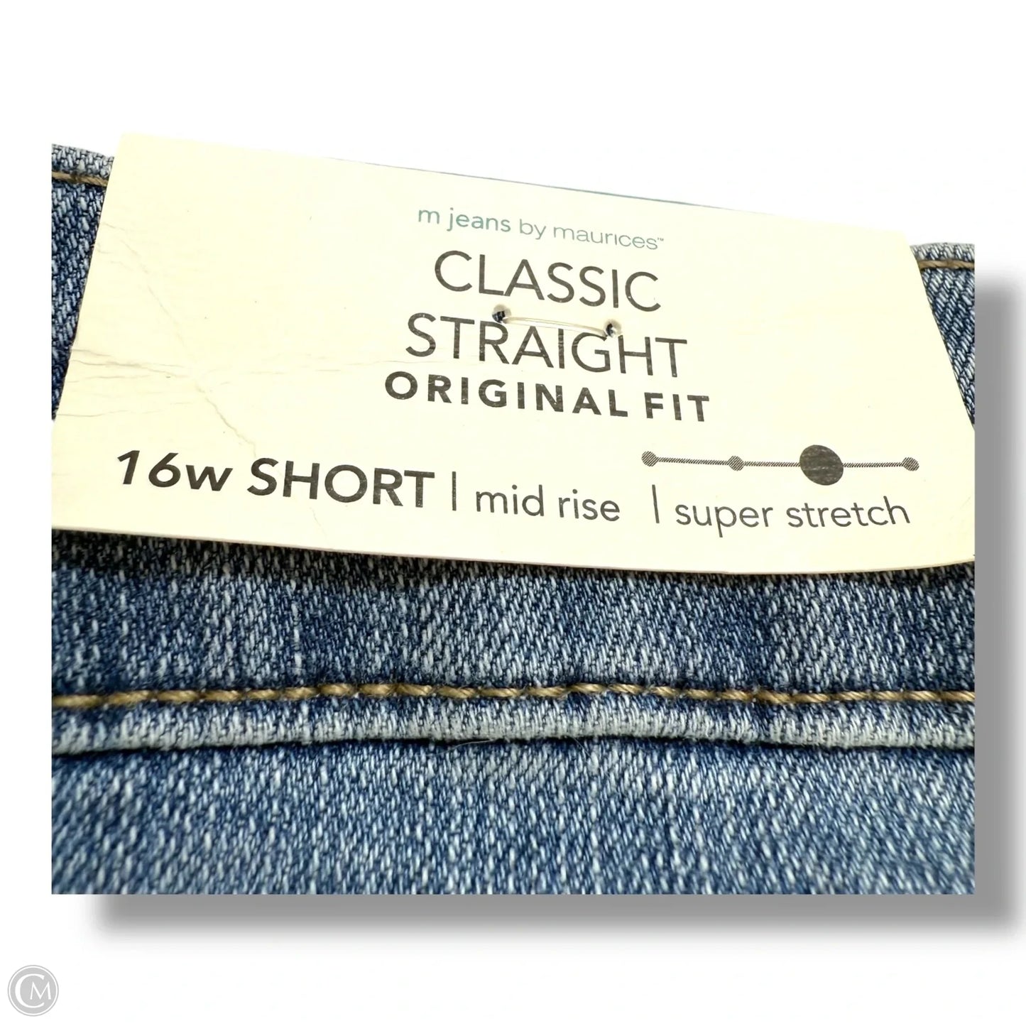 Jeans Boot Cut By Maurices In Blue Denim, Size: 16