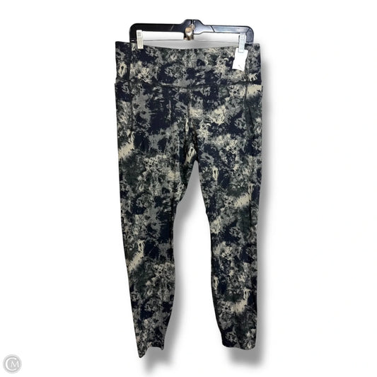 Athletic Leggings By Under Armour In Camouflage Print, Size: Xl