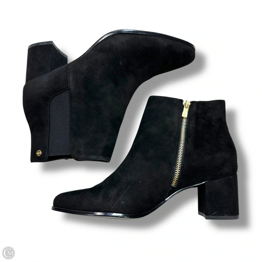Boots Ankle Heels By Calvin Klein In Black, Size: 8