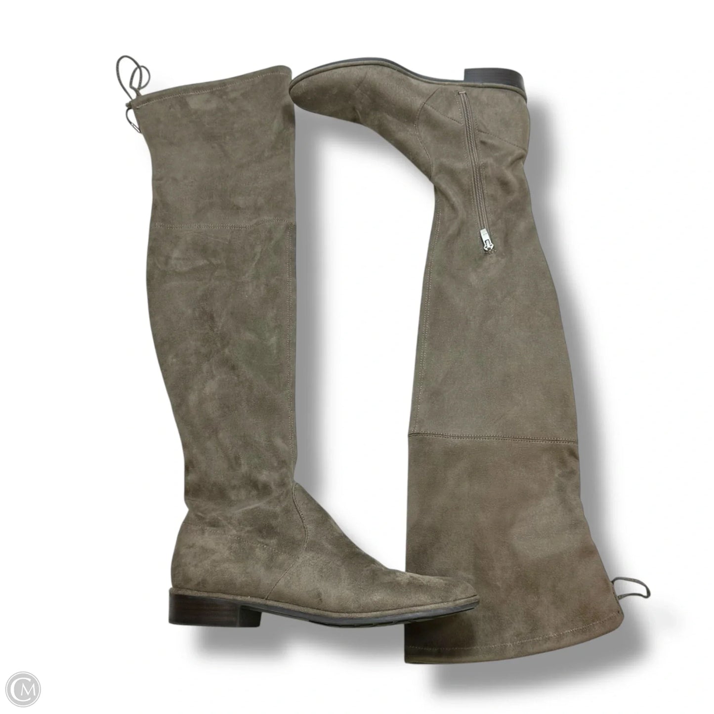 Boots Knee Flats By Marc Fisher In Tan, Size: 8.5