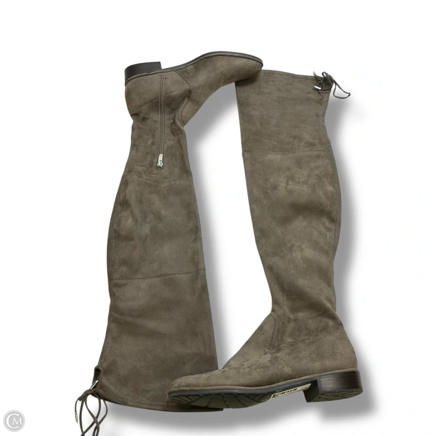 Boots Knee Flats By Marc Fisher In Tan, Size: 8.5