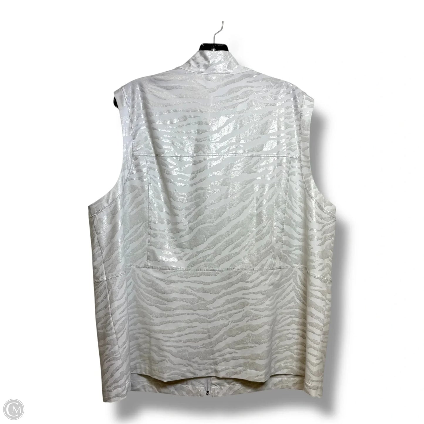 Vest Other By Chicos In Zebra Print, Size: 2x