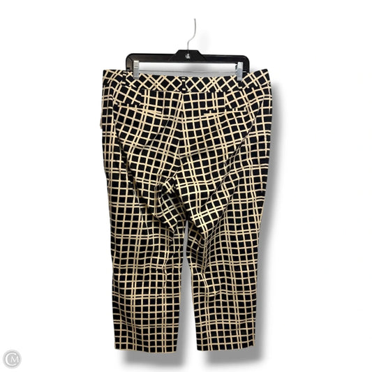 Pants Dress By Banana Republic In Checkered Pattern, Size: 14