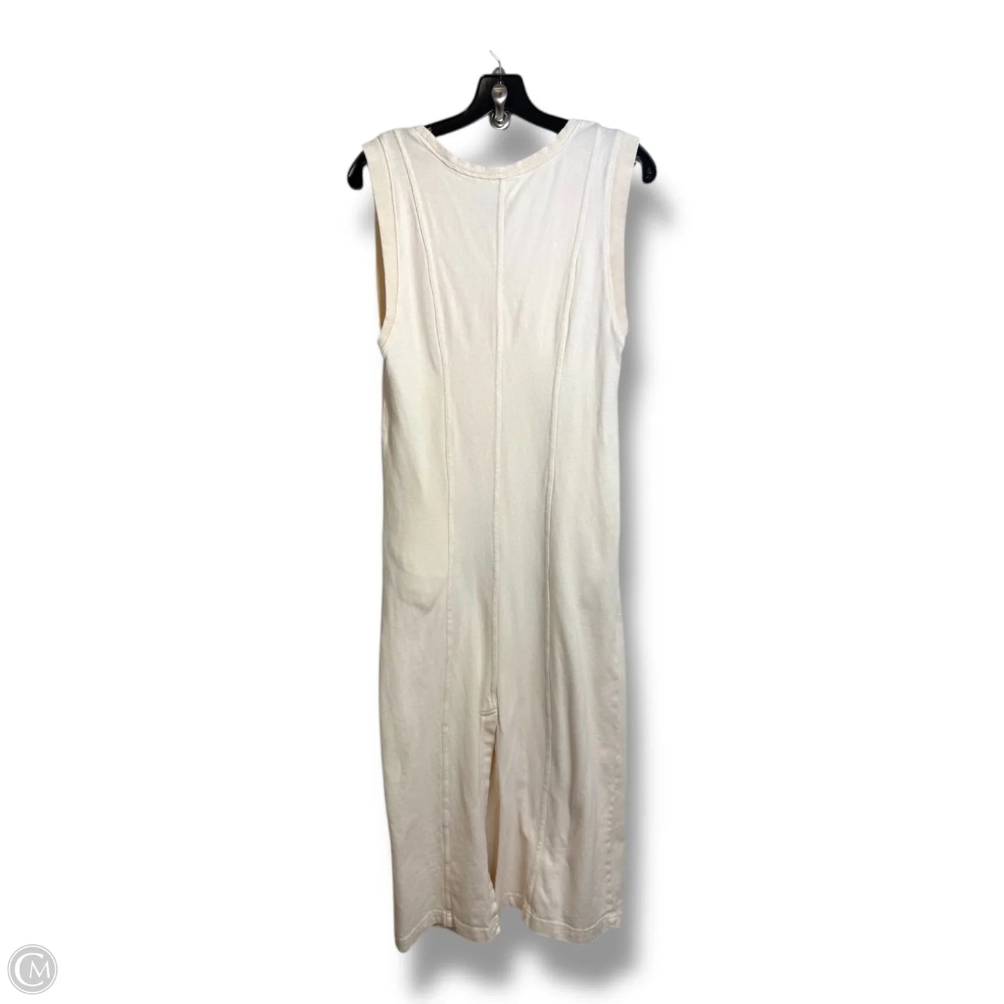 Dress Casual Midi By Daily Practice By Anthropologie In Cream, Size: Xxs