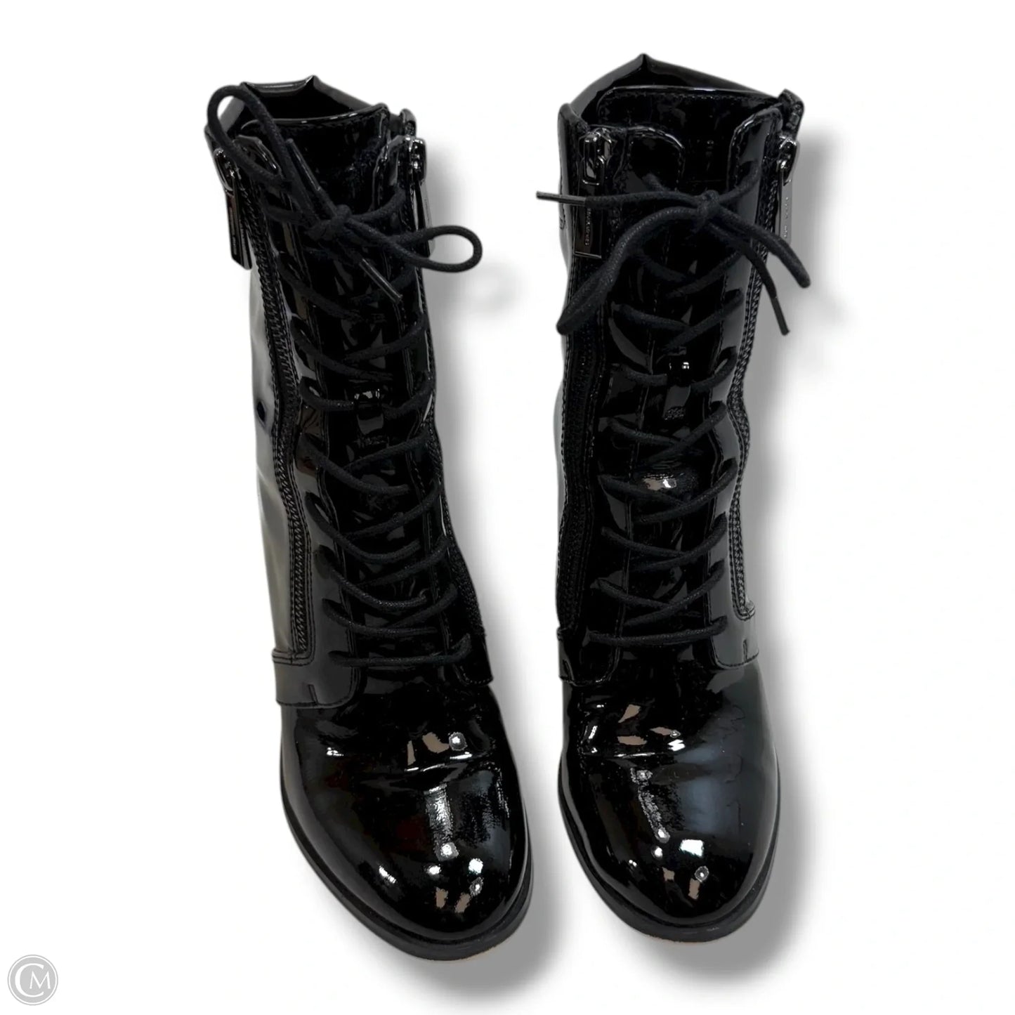 Boots Designer By Michael Kors In Black, Size: 6.5