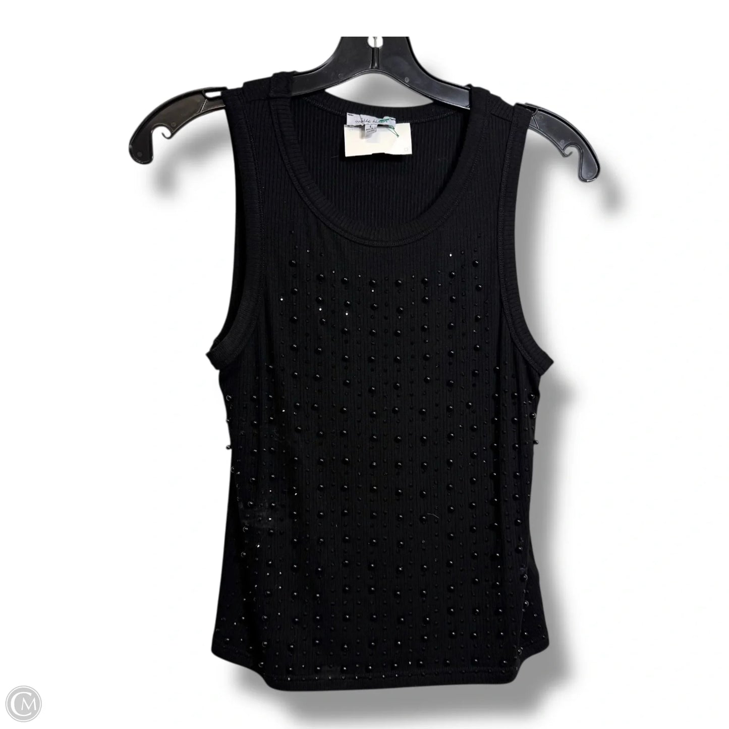 Tank Top By White Birch In Black, Size: L