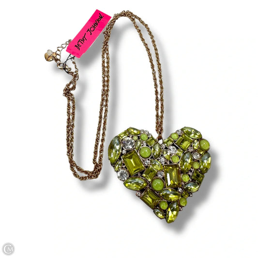 Long Necklace Statement By Betsey Johnson