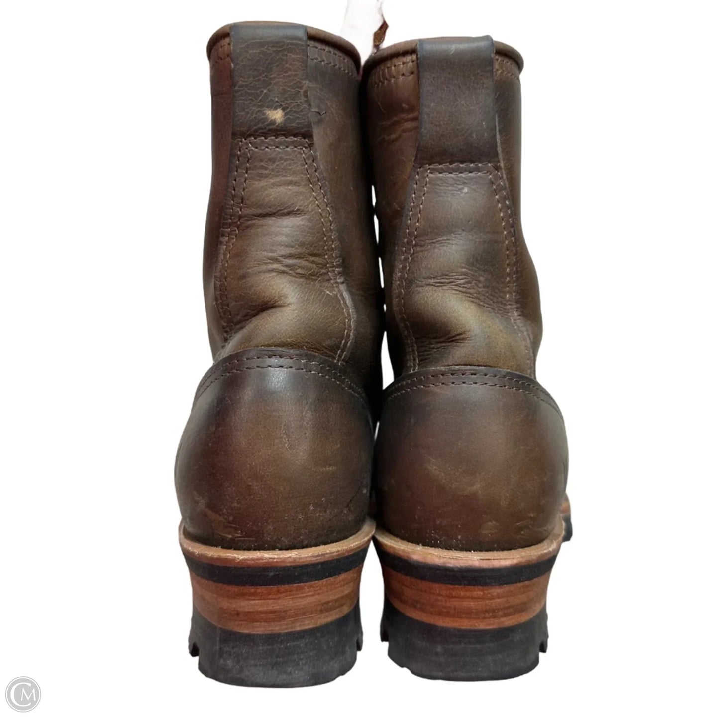Boots Designer By Frye In Brown, Size: 8.5