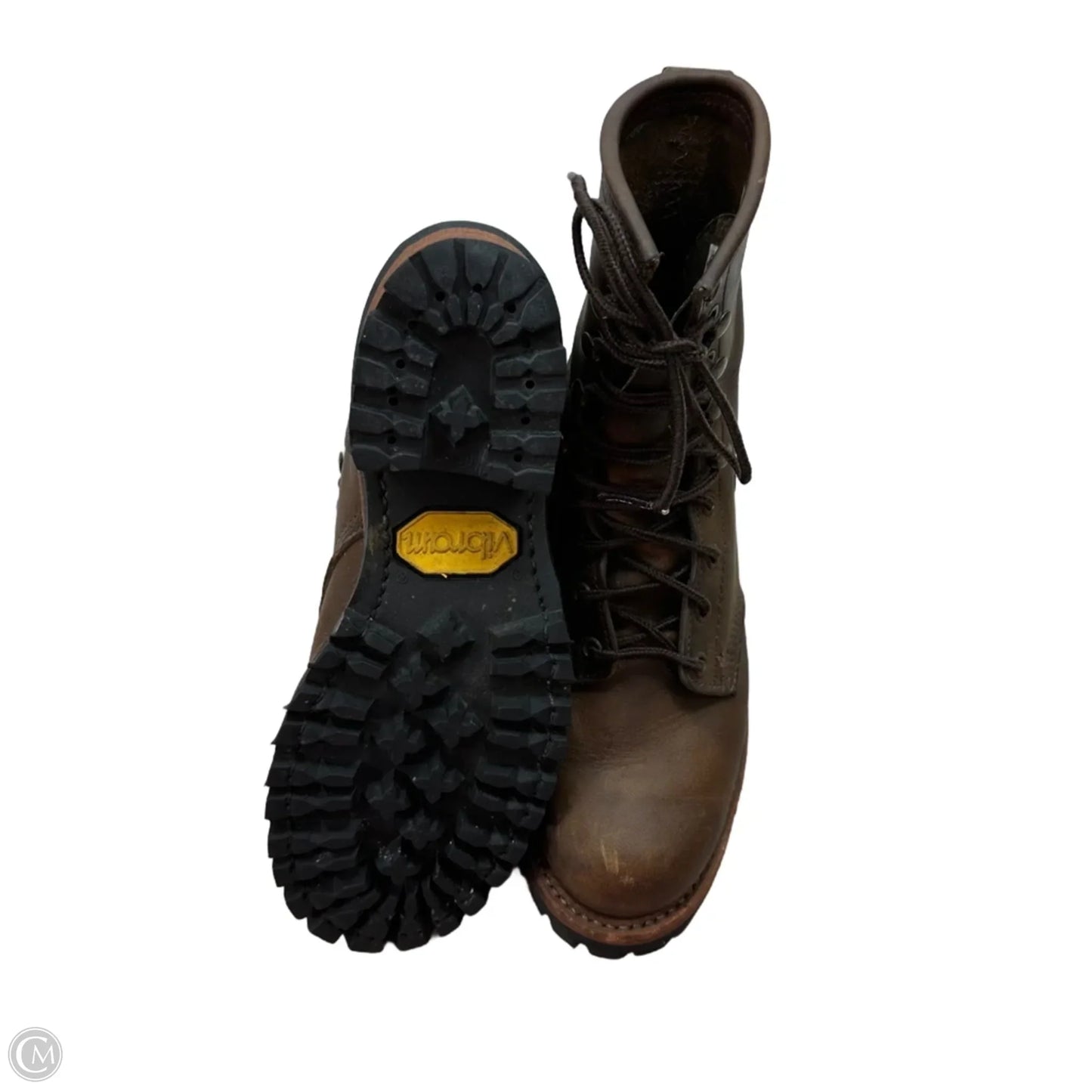 Boots Designer By Frye In Brown, Size: 8.5