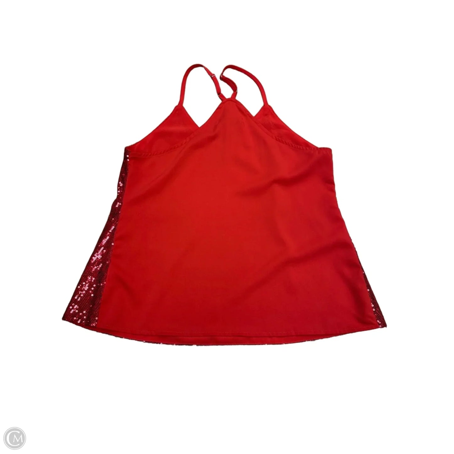 Top Sleeveless By Grace Karin In Red, Size: M