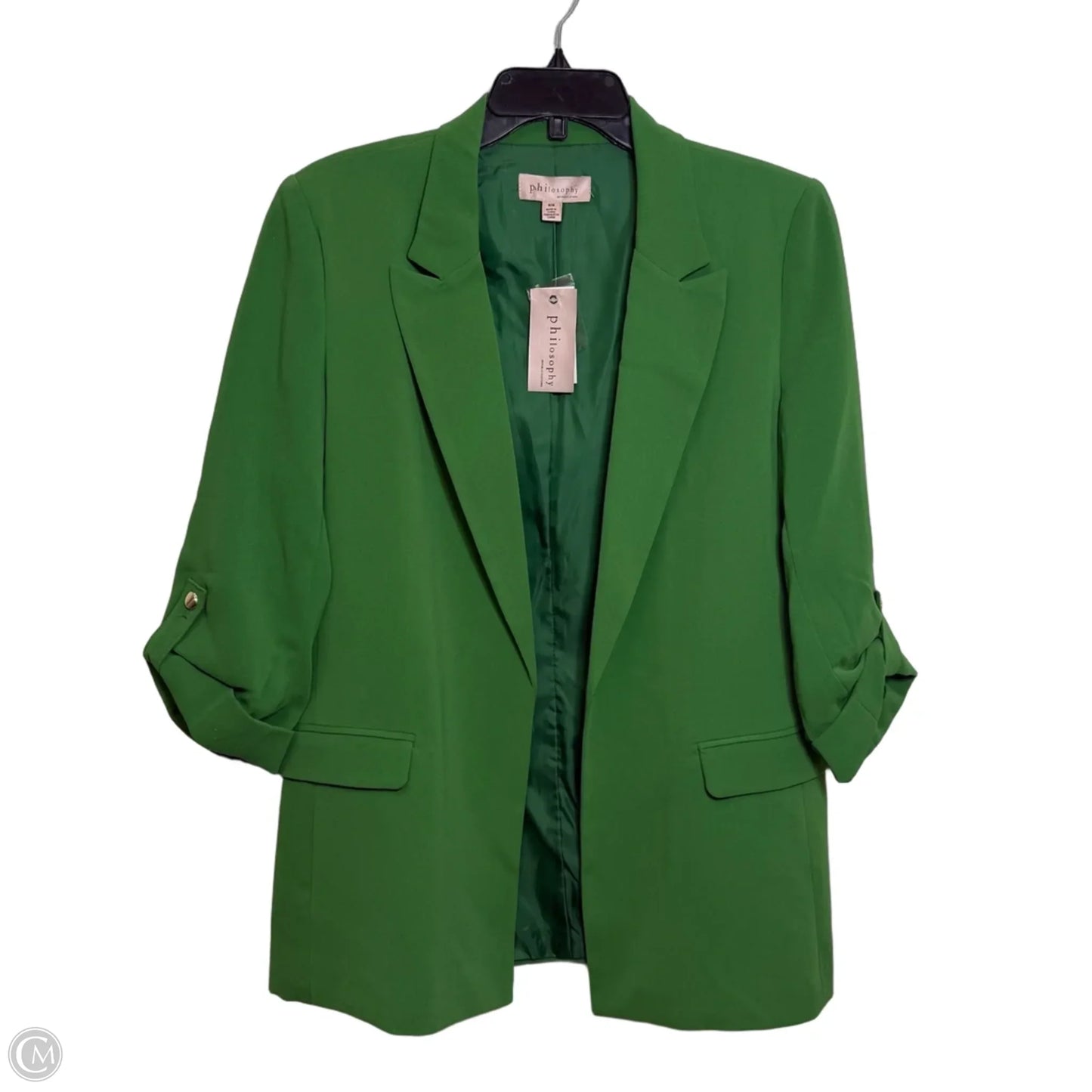 Blazer By Philosophy In Green, Size: M