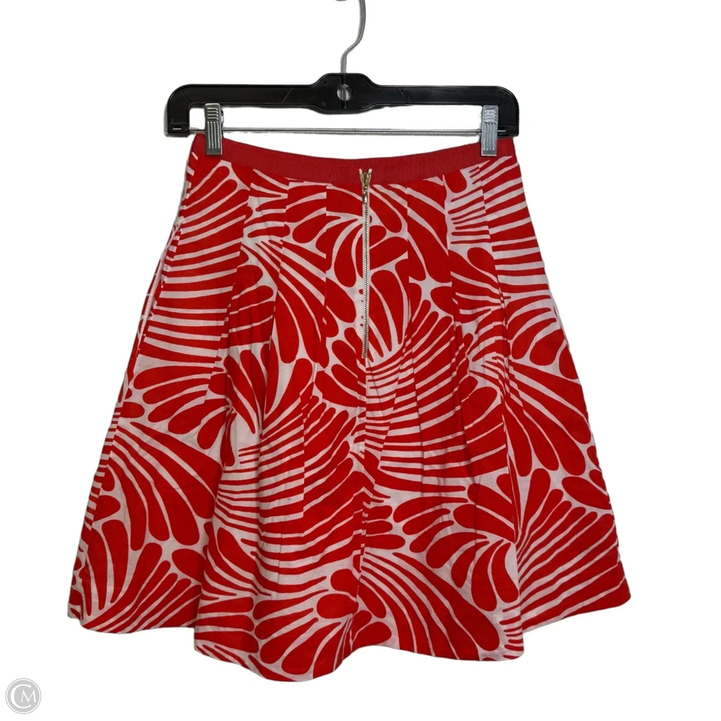 Skirt Designer By Kate Spade In Red, Size: 2