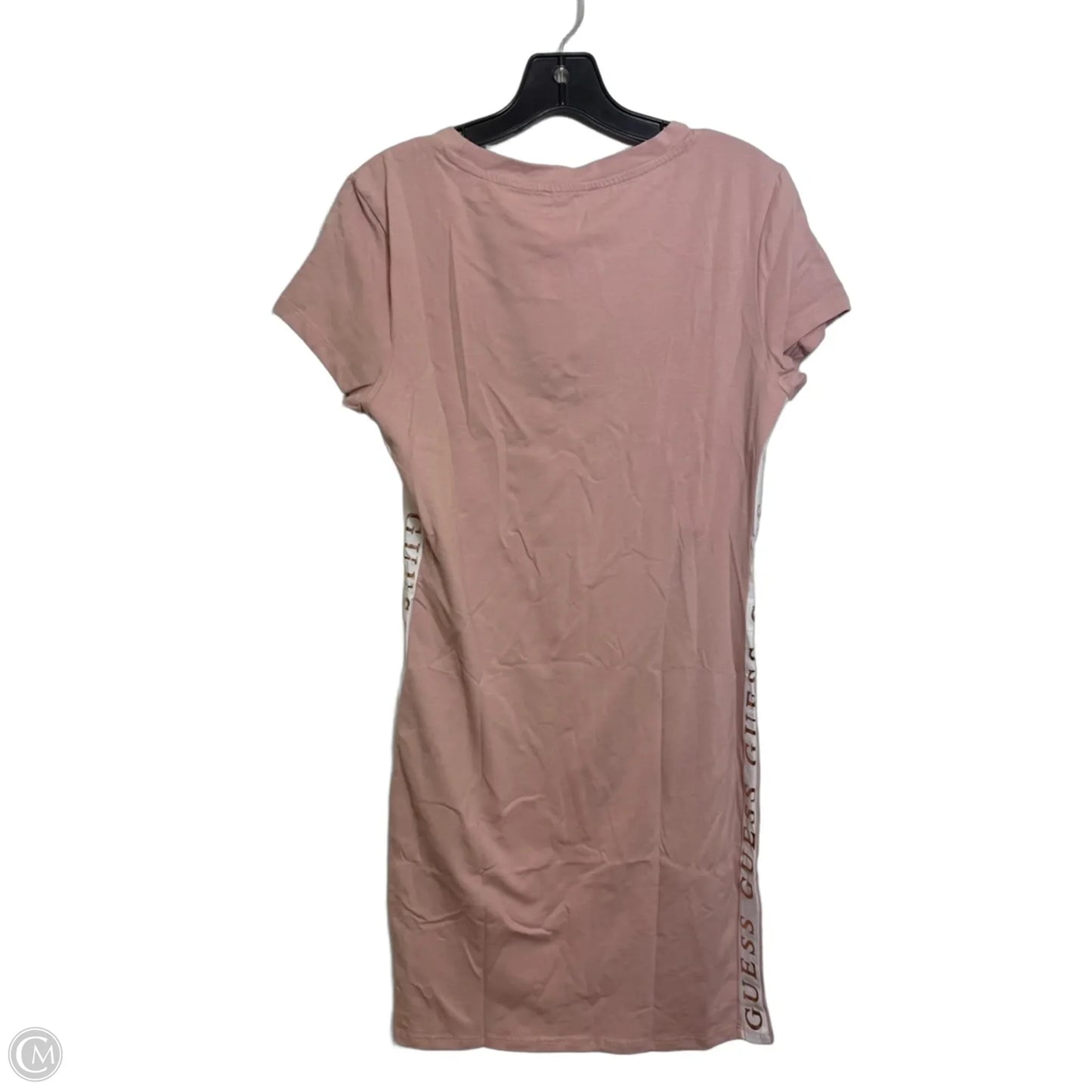 Dress Casual Short By Guess In Pink, Size: L