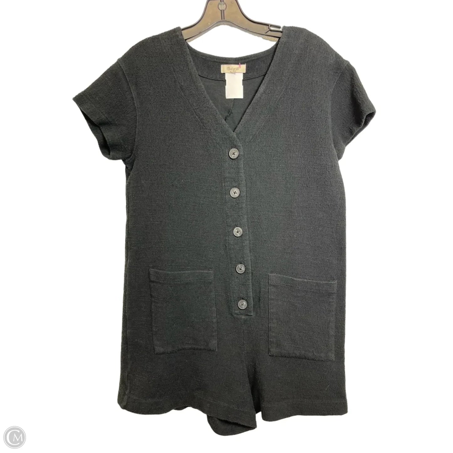 Romper By Madewell In Black, Size: M