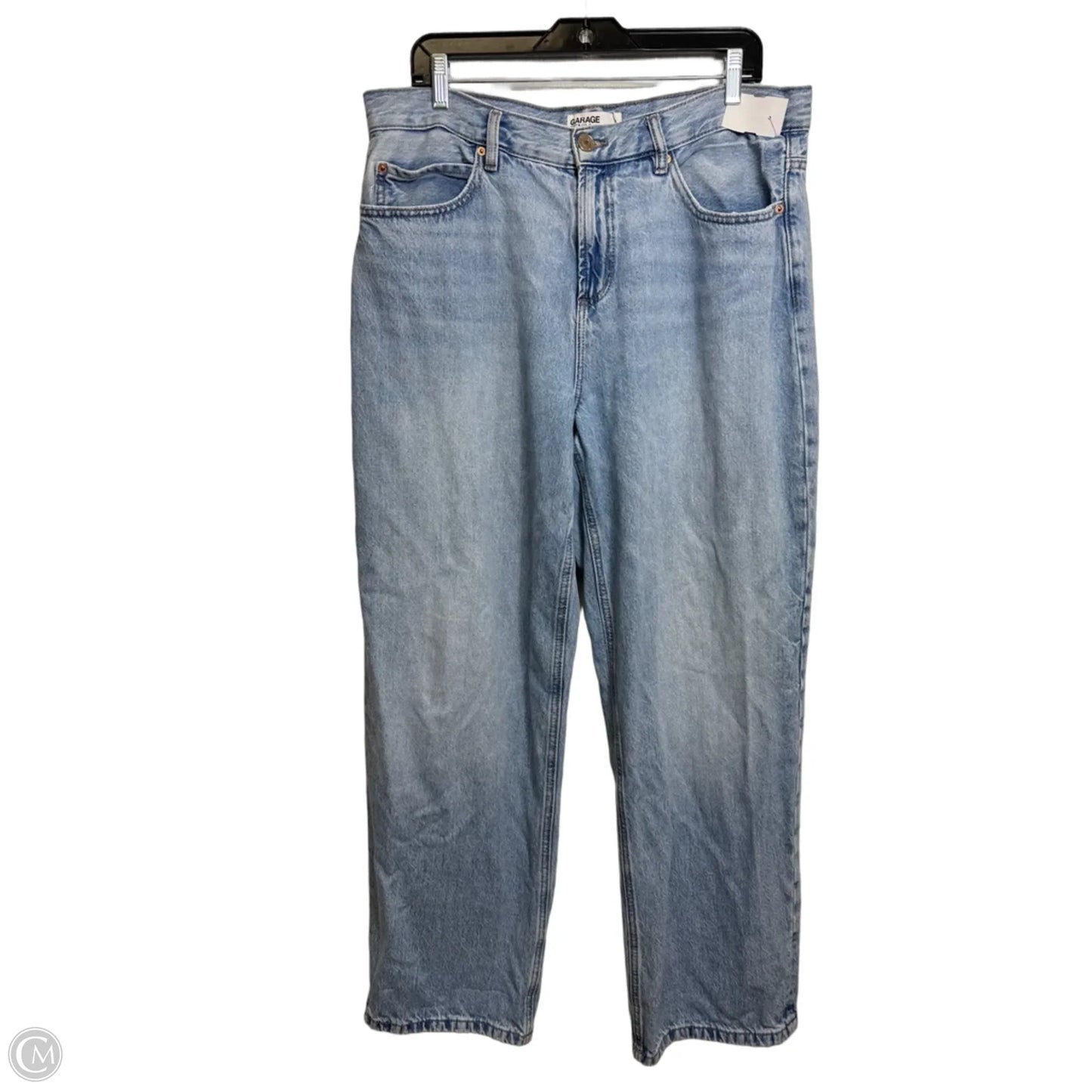 Jeans Wide Leg By Garage In Blue Denim, Size: 12