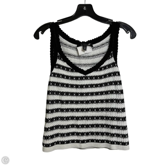 Top Sleeveless By White House Black Market In Striped Pattern, Size: Xl
