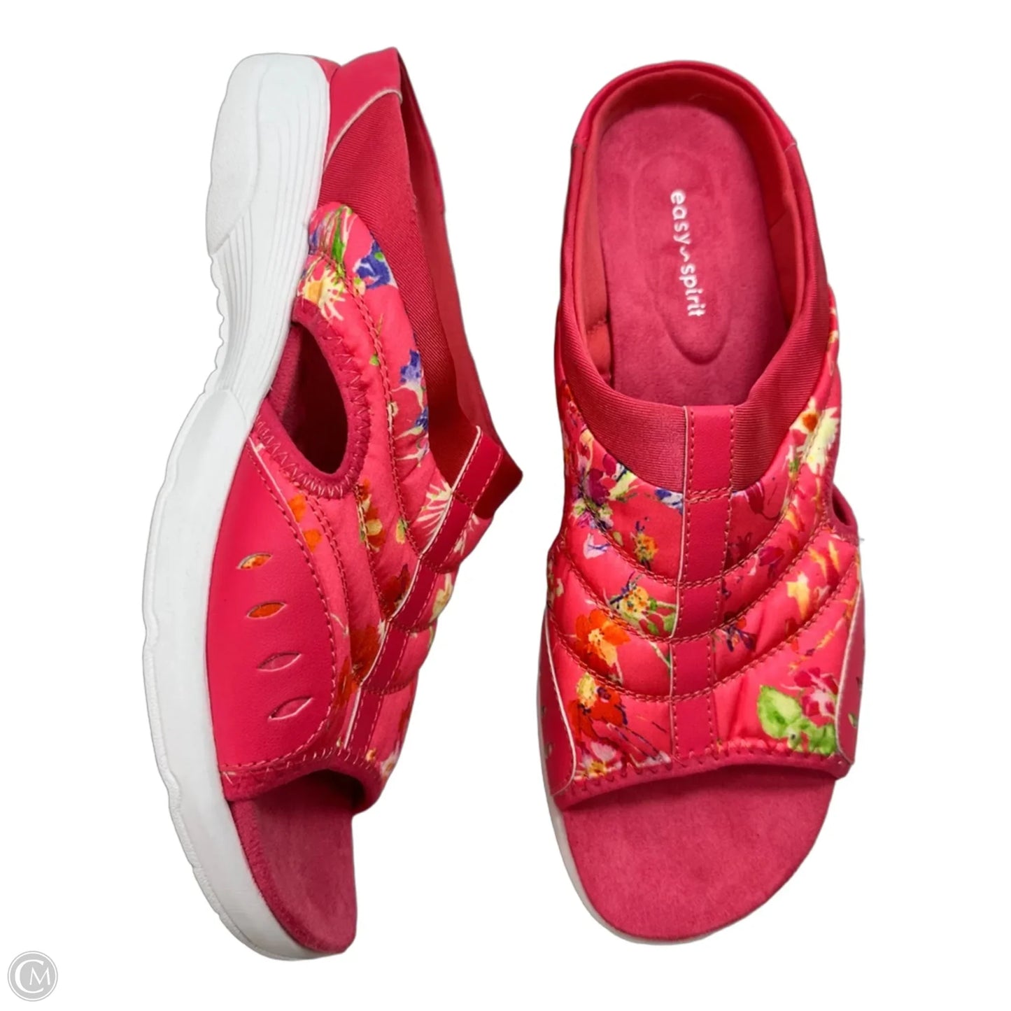 Sandals Flip Flops By Easy Spirit In Pink, Size: 10