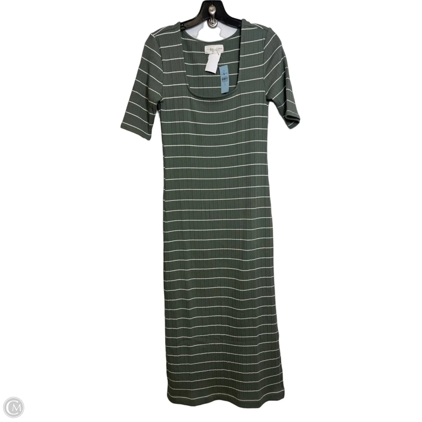 Dress Casual Midi By Lou And Grey In Green, Size: Sp