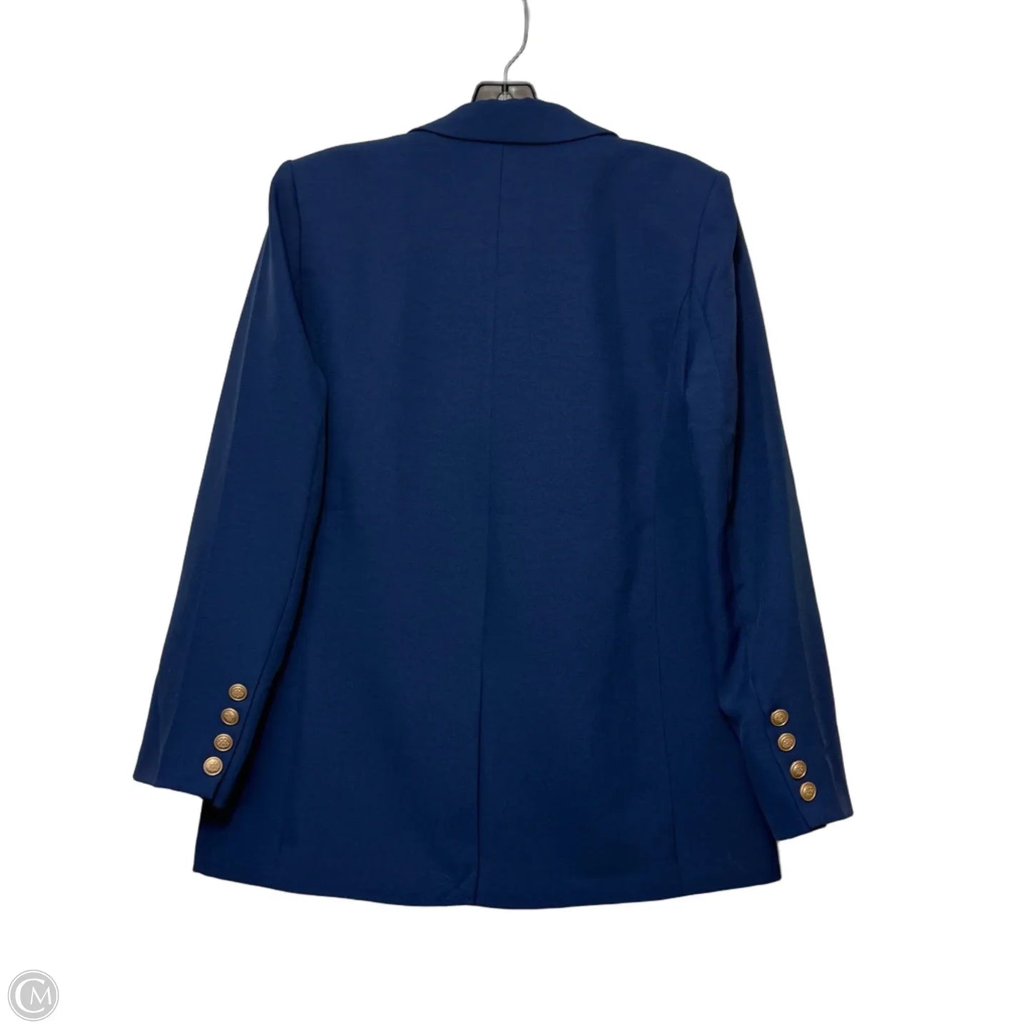 Blazer By Clothes Mentor In Blue, Size: S
