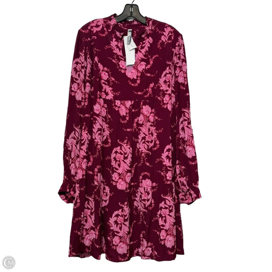 Dress Casual Short By Torrid In Pink, Size: 2x