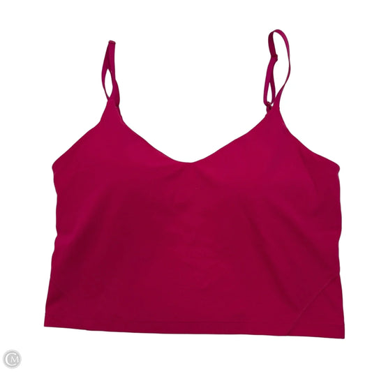 Athletic Bra By Lululemon In Pink, Size: M