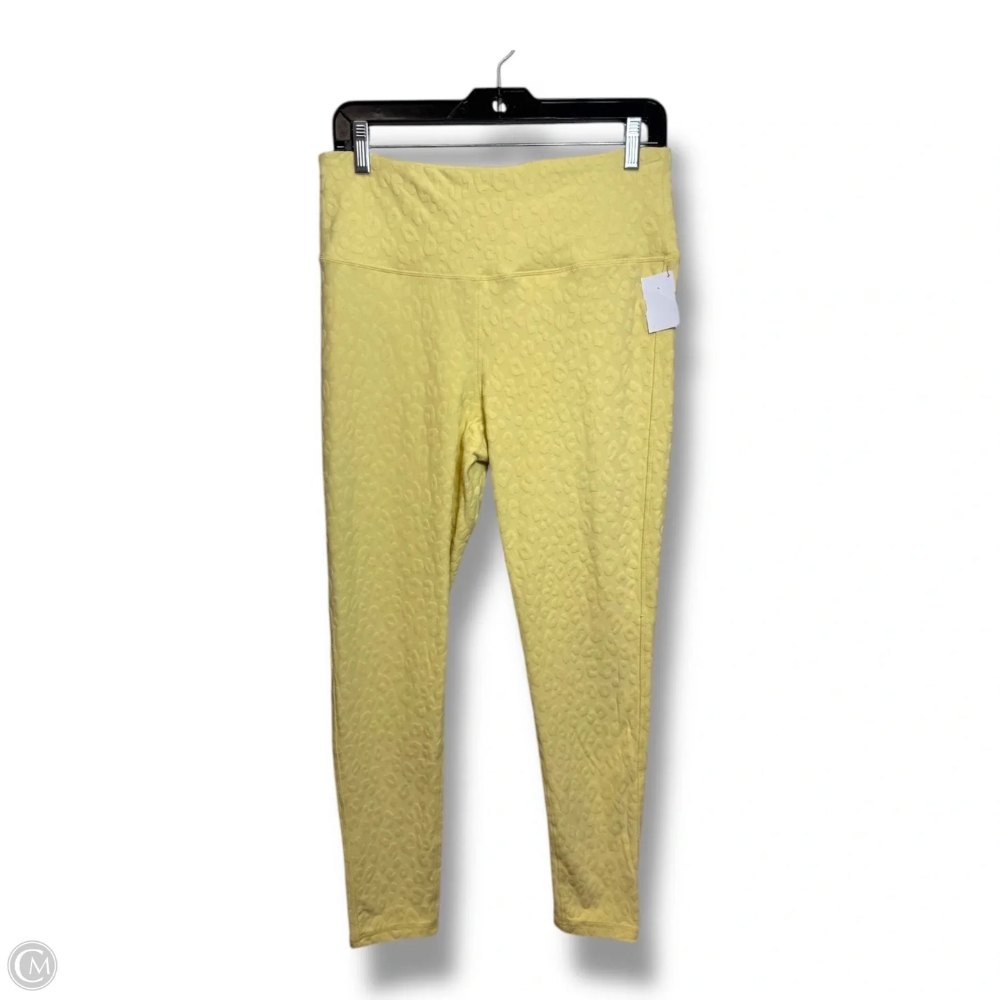 Pants Leggings By Mono B In Yellow, Size: L