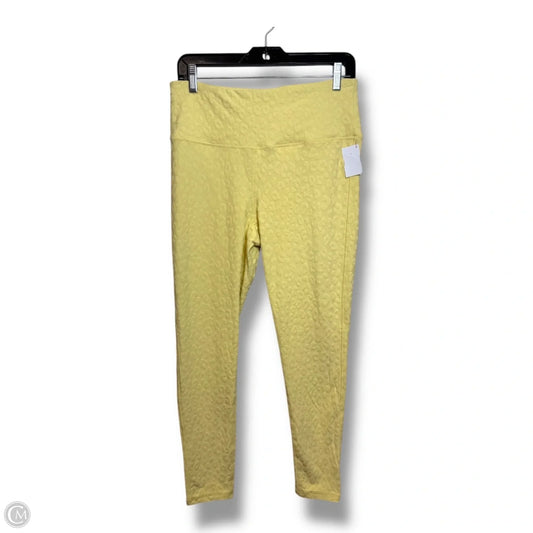 Pants Leggings By Mono B In Yellow, Size: L