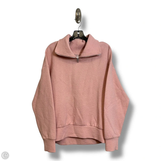 Sweatshirt Collar By Calia In Mauve, Size: S