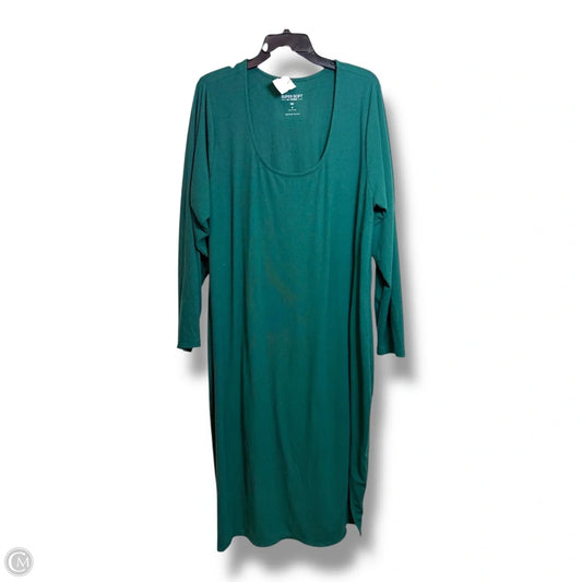 Dress Casual Midi By Torrid In Green, Size: 4x