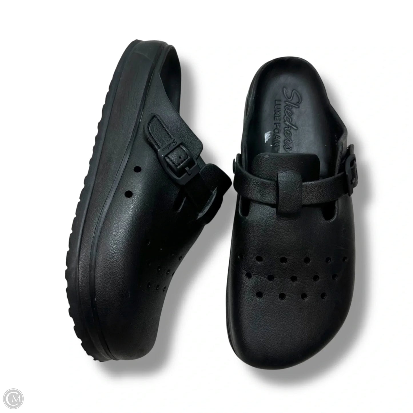 Shoes Flats By Skechers In Black, Size: 9